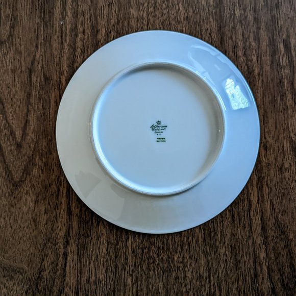 Vintage Leftmann Weiden Plate Bavaria W. Germany Colorful Birds-Bundle of 2 - Picture 9 of 9